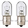 Flosser Incandescent P15s-25-1 25W 1151 Headlight Bulbs Replacement Scooter ATV UTV 0453570 (Pack of 2) Made in Germany