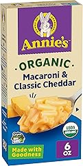 Annie's Organic Macaroni and Classic Cheddar, Made with Real Cheese, 6 oz
