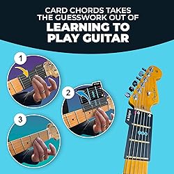 Learn Guitar in Minutes Card Chords