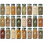 Simply Organic Herbs, Spices and Seasonings Assorted Variety Sampler Gift Set - By Veher (24-Pack)