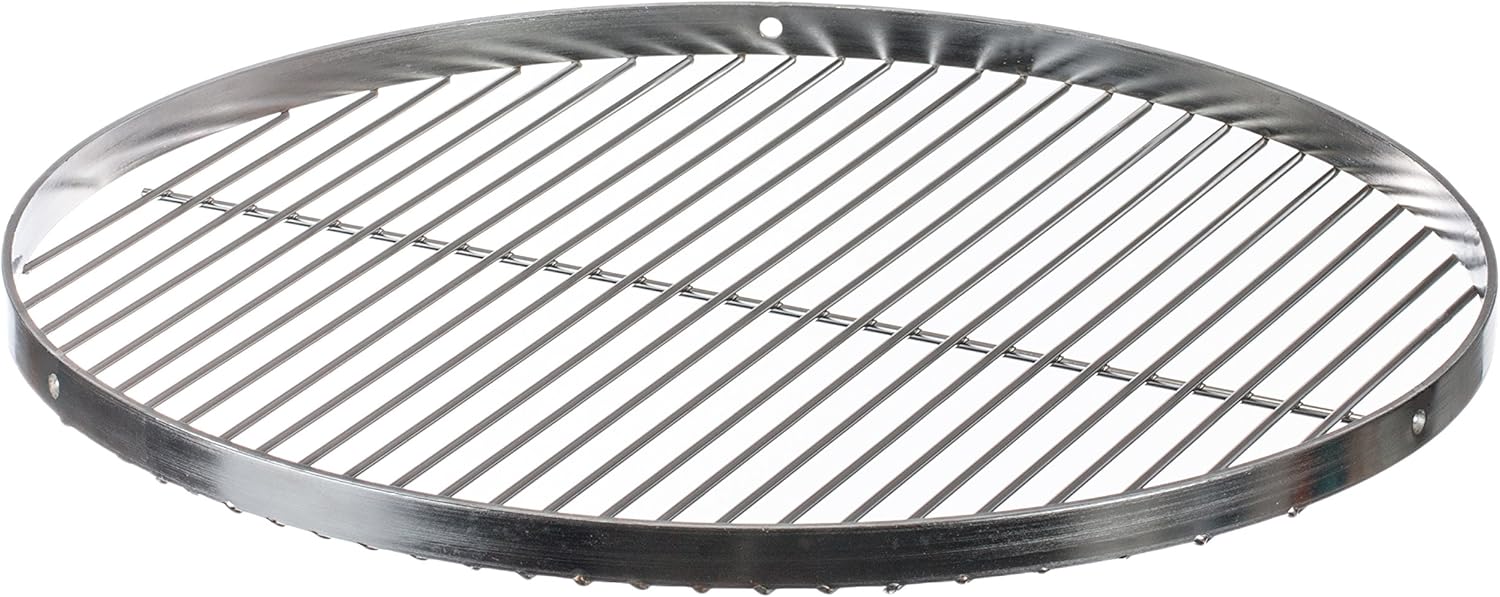 Brandsseller Edelstahl Grillrost Schwenkgrill geeignet - Rostfrei Edelstahl 18/0 Asi 430 Nickelfrei - Ø 50 cm