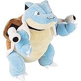 Pokémon 12" Blastoise Large Plush - Officially Licensed - Quality & Soft Stuffed Animal Toy - Add to Your Collection! Gift fo