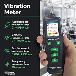 Vibration Meter VM-422 Digital Vibrometer Handheld