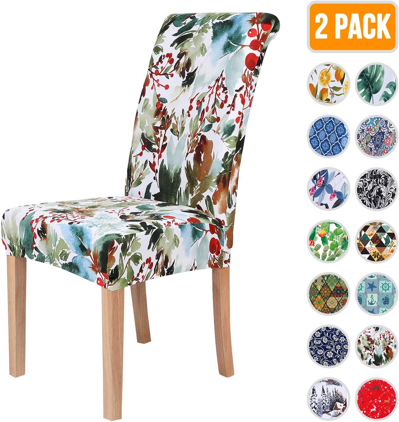 Home Garden Christmas Dining Room Chair Cover Washable Stretch Seat Cover Gift Removable Venue Decorations Avacapitalgroup Com