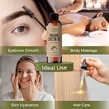 Essican Purelife Organic Castor Oil Cold Pressed for Hair Growth Skin Nails view 4