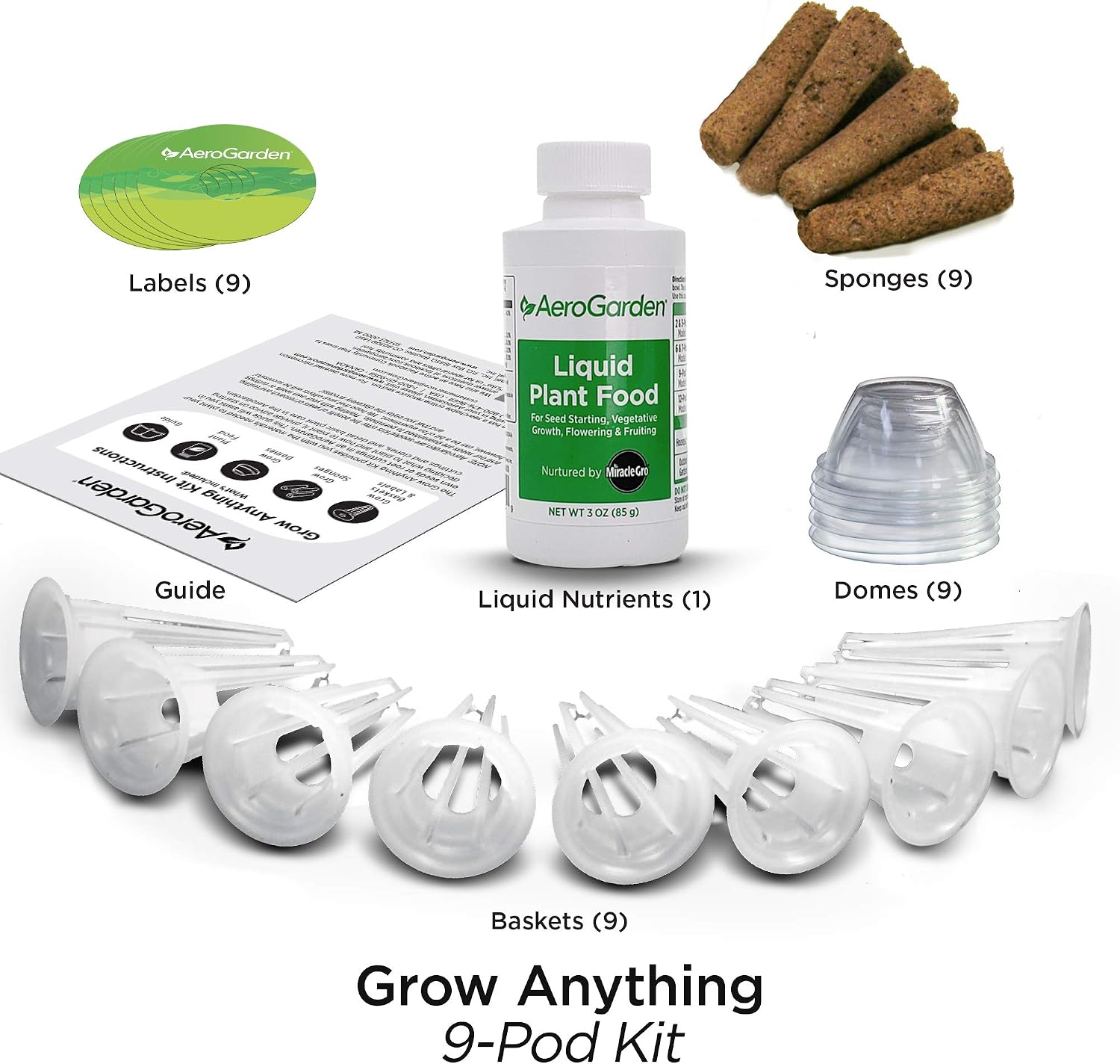 AeroGarden Grow Anything Seed Pod Kit (9-Pod) - Image 3