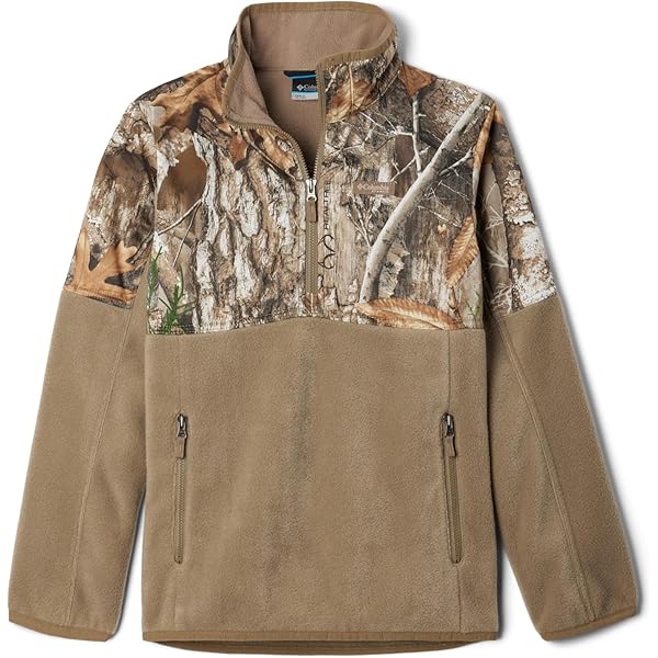 ウェア Columbia Mossy Oak Amazon.com: Columbia Youth Boys PHG Overlay Half Zip Fleece