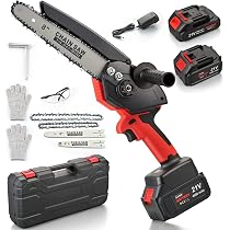 SANJIAN Brushless Mini ChainSaw 
