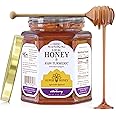 SUPER HONEY - North Carolina Raw Honey Jar with Turmeric, Elderberry, & Black Pepper - Ayurveda Inspired Raw Turmeric Honey - 12oz Glass Jar Made with Organic Ingredients - Raw raw unfiltered honey