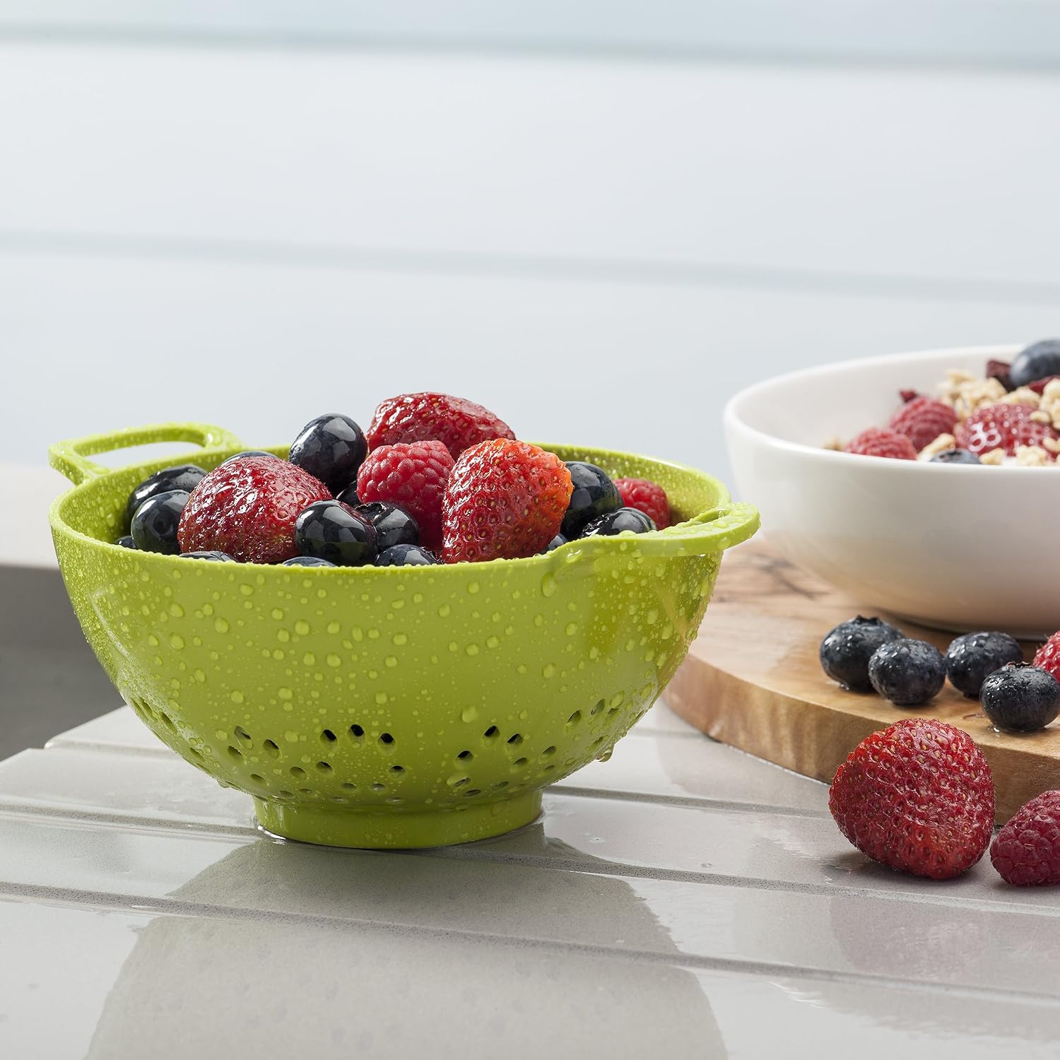 Zeal G209L Colander, Lime, 15cm - Image 4