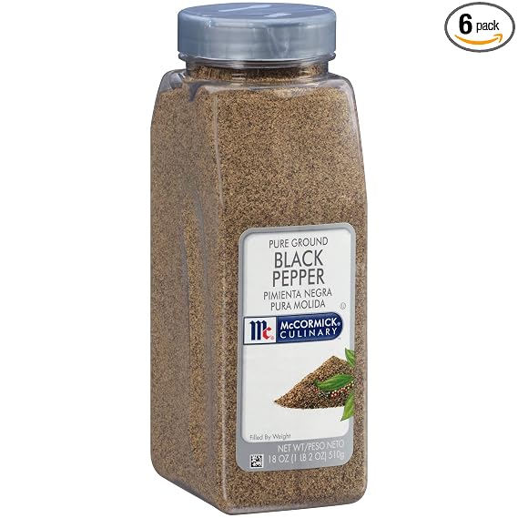 Mccormick culinary Pure ground Black pepper (052100010809)