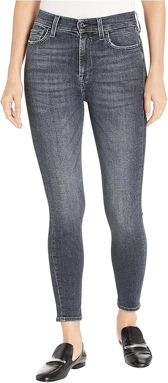 high waist ankle skinny 7 for all mankind