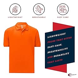Premium Wear Men's High Moisture Wicking Polo T