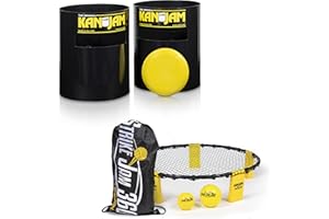Kan Jam Strike Jam 360 Roundnet Outdoor Ball Spike Game Set; Fun Backyard Game or Portable Beach Game
