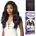 Sensationnel What Lace 13X6 Wigs - Adanna Lacefrontal Hand Tied Glueless Synthetic With Natural Density Preplucked Hairline (1B OFFBLACK)