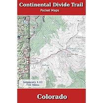 Continental Divide Map Colorado