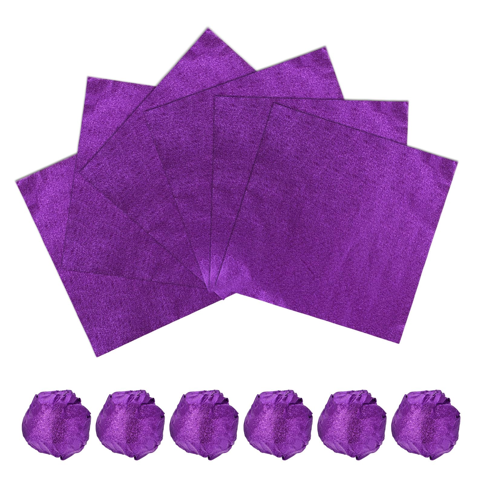 MAGICLULU 100pcs Aluminum Foil Candy Wrappers for Chocolate Packaging Foil Wrapping Paper for DIY Treats Elegant Versatile Use for Parties Birthdays and Celebrations