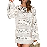 Buauty Womens Swimsuit Coverup Crochet Swim Cover Ups Bikini Bathing Suits Swimwear 2026 Summer Beach Dress Vacation Outfits