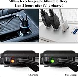Rugtol 1000 Lumen Rechargeable COB Keychain Flashlight Mini Pocket Light 3 Modes view 6