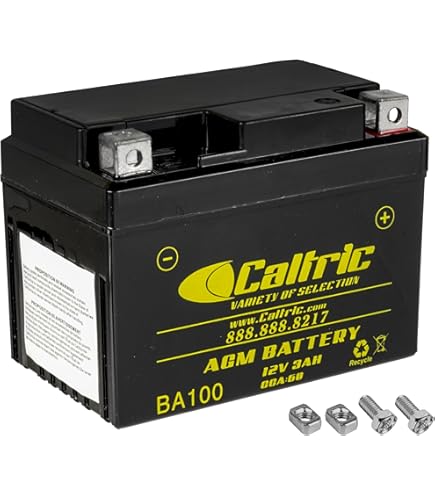 Amazon.com: Caltric AGM Battery Compatible with Kawasaki Z125 PRO