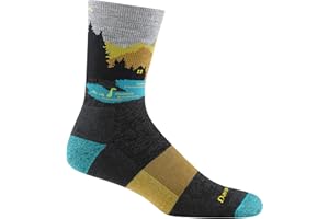 DARN TOUGH VERMONT Darn Tough Men's Close Encounters Micro Crew Midweight with Cushion Sock (Style 5014) -