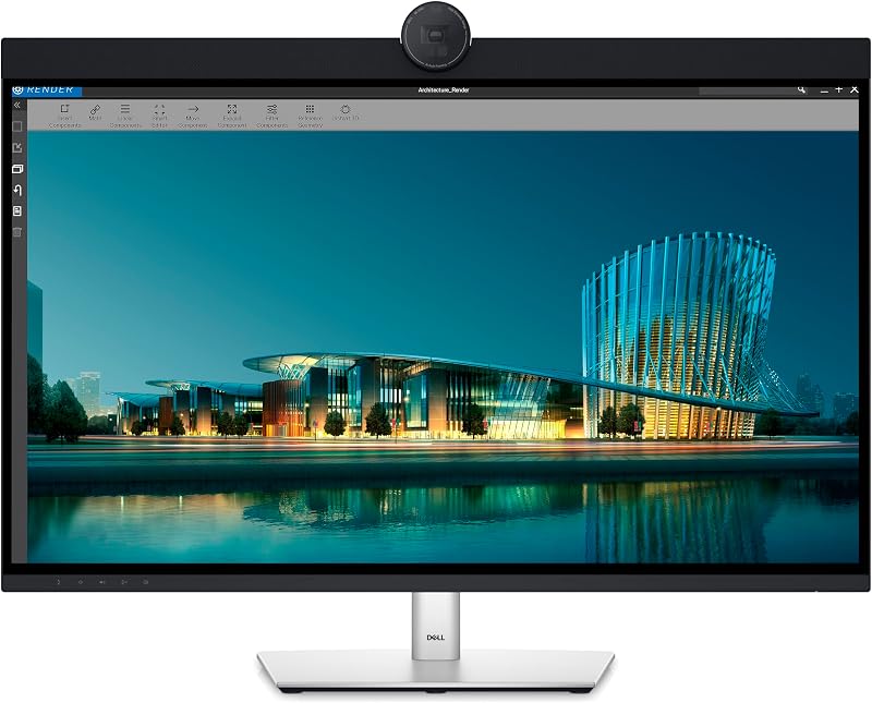 Dell UltraSharp U3224KBA 31.5" 4K 5K LED Monitor USB-C HDMI VGA