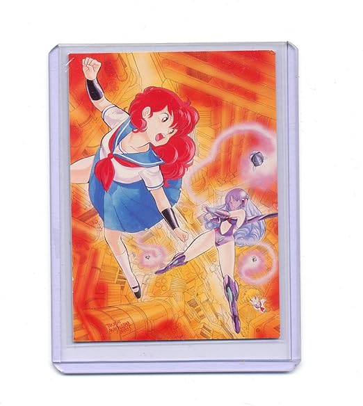 Amazon Com The World Of Us Manga Corps Trading Cards Rare Subset Card 2 Entertainment Collectibles