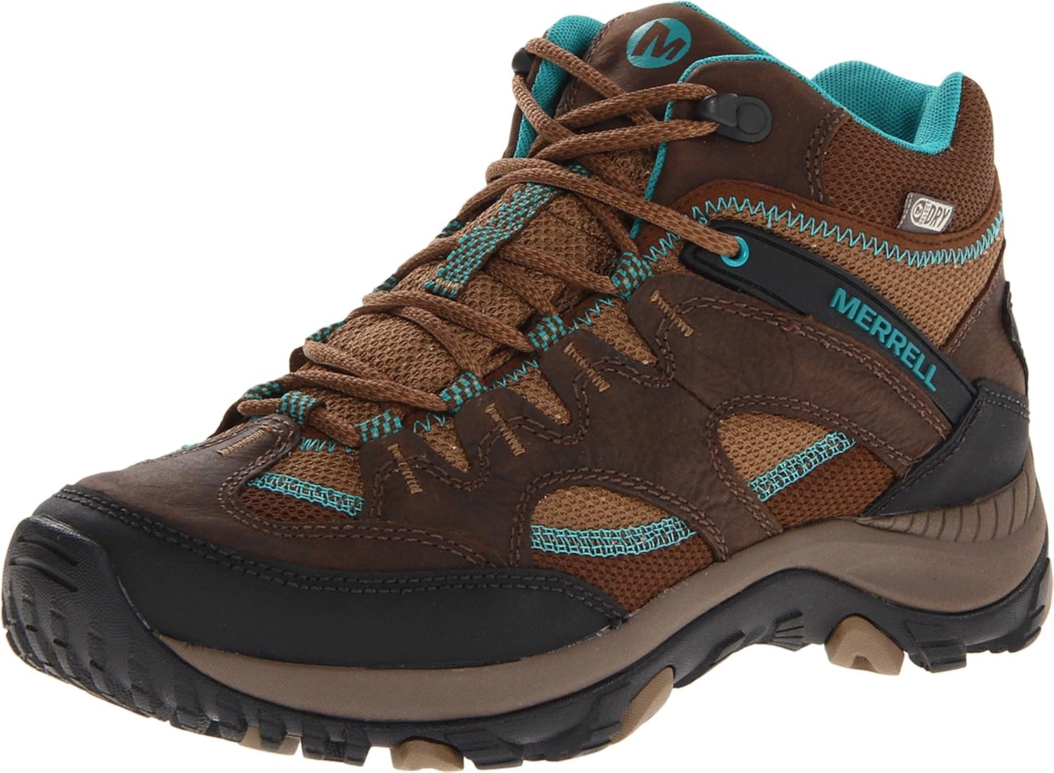 Buy Merrell Women's Salida Mid Waterproof Hiking Boot, Dark Earth, 11 M