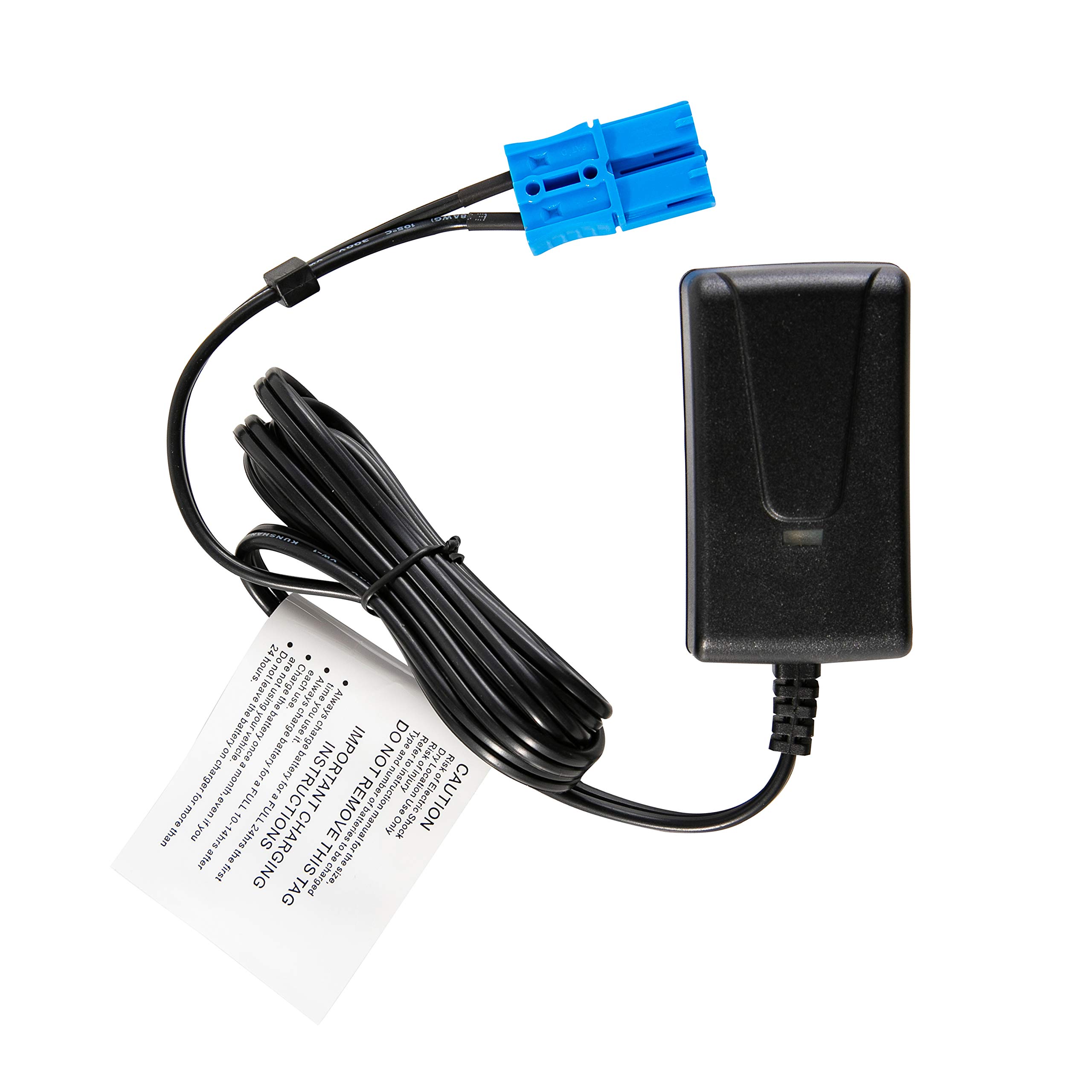 Photo 1 of VAIX 12 Volt Battery Charger for Kid Trax Dodge Ram 3500 Mini Coupe Rideamales Scout Pony Josie Unicorn Disney Mickey Minnie Mouse Coupe, 12V Charger Compatible with Child Ride On Car Small Blue Plug
