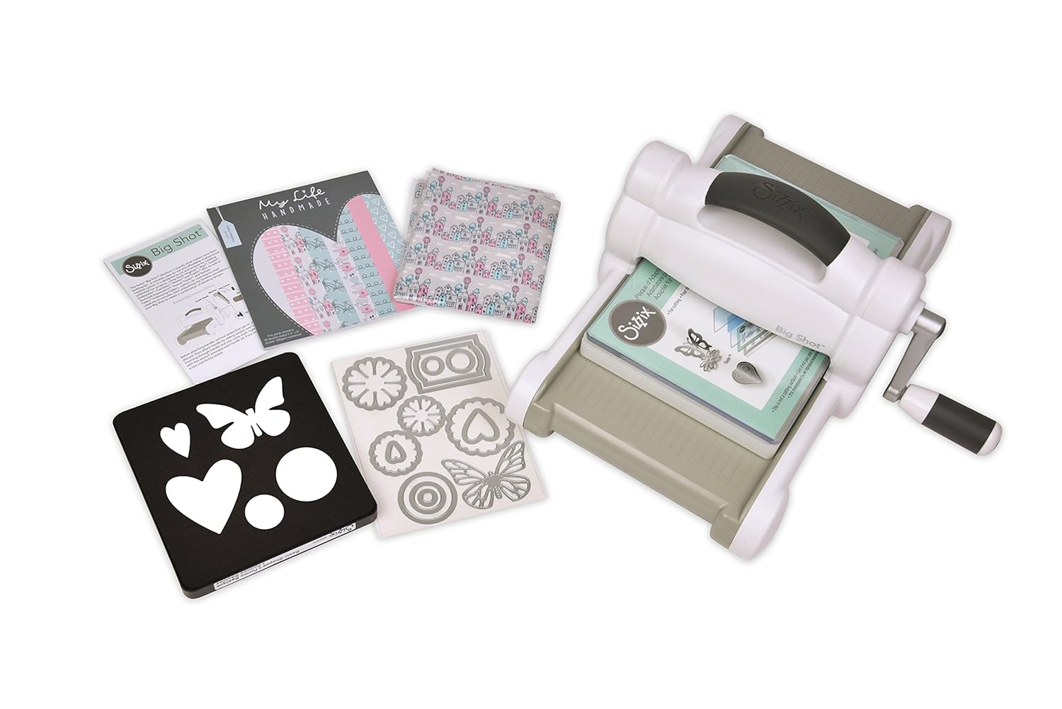 Sizzix Big Shot My Life Handmade Starter Kit, A5 Manual Die Cutting and