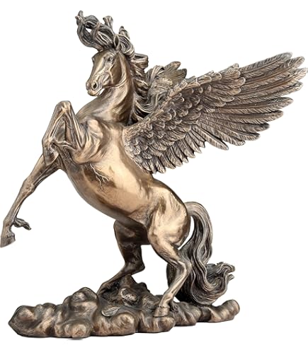 Veronese Design リアリングペガサス樹脂彫刻 ハンドペイント Amazon.com: Veronese Design 11 Inch RearingPegasus Resin Sculpture