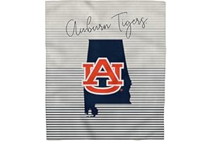 Pegasus Sports Officially Licensed NCAA State Stripe Blanket, 60" x 70"