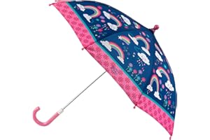 Stephen Joseph, Toddler and Little Kid Umbrella with Pinch Free Closure and Colorful Design