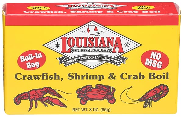 LOUISIANA BOIL CRAB SEED BAG, 3 OZ