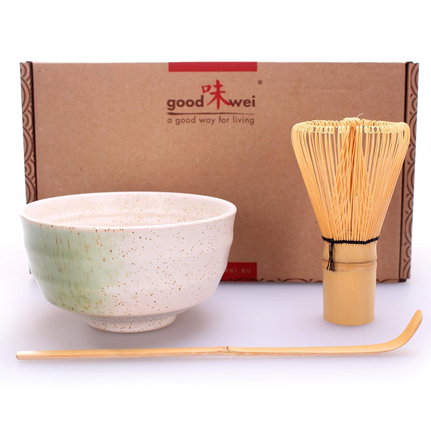 Goodwei Japanese Matcha Tea Ceremony Set (White) Amazon.co.uk Kitchen