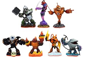 Skylanders Giants 7-Pack Eye Brawl, Ninjini, Bouncer, Crusher, Hot Head, Swarm, and Thumpback