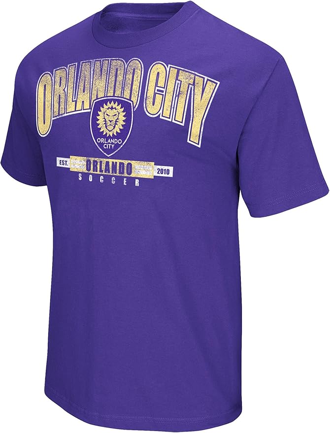 Orlando City Mens Soccer TShirt Large Purple Amazon.ca Clothing