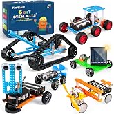 6-in-1 STEM Kit for Kids Ages 6-12, Robot Building Crafts Kit | STEM Toys with Hands-On Engineering Projects, Christmas and Birthday Gifts for Boys and Girls Who Love Science Toys