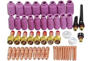 RIVERWELD TIG Gas Lens Collet Bodies 45V 10N Alumina Nozzle Ceramic Cups 10N 54N Large Diameter TIG Back caps 57Y Series Asso