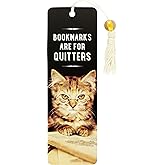 Bookmarks Are for Quitters Beaded Bookmark