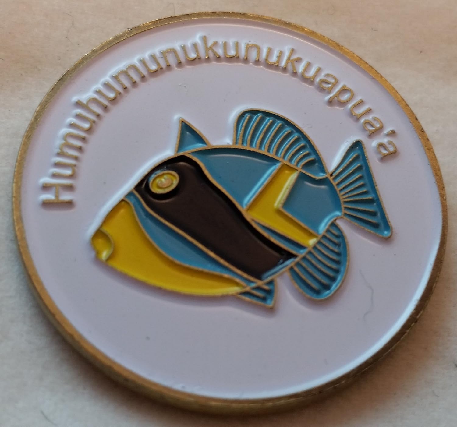 Hawaiian Fish Metal Golf Ball Marker Sports & Outdoors