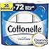 Cottonelle Ultra CleanCare Toilet Paper, Strong Biodegradable Bath Tissue, 36 Double Rolls