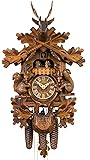 Adolf Herr Cuckoo Clock - The Hunting Scene Squirrels