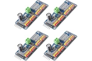 Alinan 4pcs PCA9685 16 Channel 12 Bit PWM Servo Motor Driver Board I2C IIC Module IIC Interface