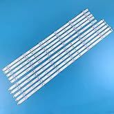 PANMILED 10pcs LED Backlight Strips for Samsung 65'' TV UN65TU7000FXZA UN65TU8000FXZA UN65TU8300FXZA JL.D650C1330-408AR