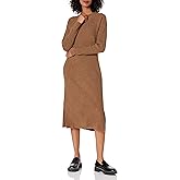 The Drop Women's Renata Rib Midi Dress