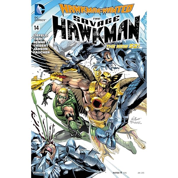 Amazon.com: The Savage Hawkman (2011-2013) #9 eBook : Liefeld, Rob