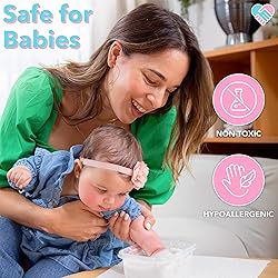 Luna Bean Baby Footprint & Hand Casting Kit