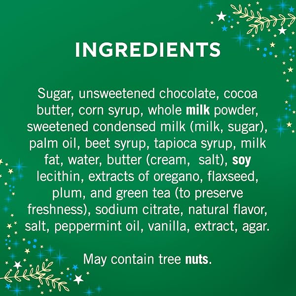 GHIRARDELLI HOLIDAY CLASSIC CHOCOLATE ASSORTMENT SQUARES – LIMITED EDITION MILK & DARK CHOCOLATE CANDY WITH CARAMEL AND MINT FLAVORS, INDIVIDUALLY WRAPPED, 8.6 OZ BAG