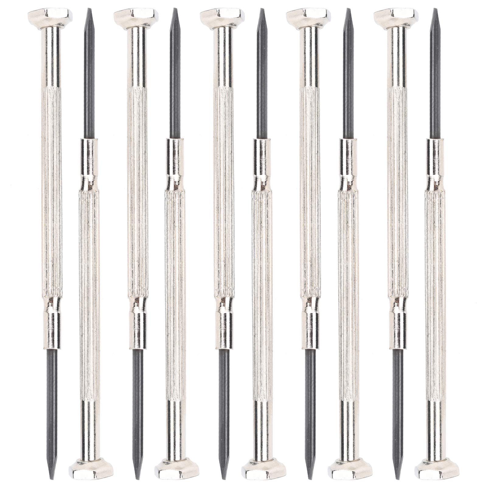 Shanrya Flute Screwdriver, 10pcs Professional Screwdriver Tools, Multifunction Screwdriver Repair Maintenance Musical Instrument Tool Set Kit Replacement for Saxophone Clarinet